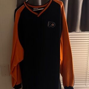 Black and Orange Sweatshirt